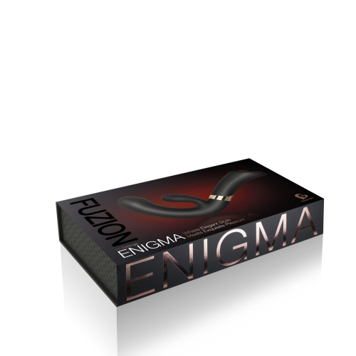 Премиум-вибратор силиконовый для клитора и точки G Rocks Off Fuzion Enigma 10 режимов вибрации и пульсации - 4