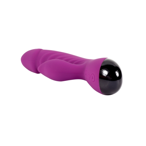 Вібратор з кліторальною стимуляцією Xise Uitra-premium dual-action massager - 5