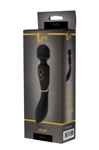 Вибромассажер микрофон для клитора чёрный Dream Toys ELITE CELINE LUXXE - 2