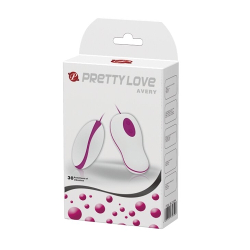 Виброяйцо фиолетовое серии Pretty Love AVERY - 9