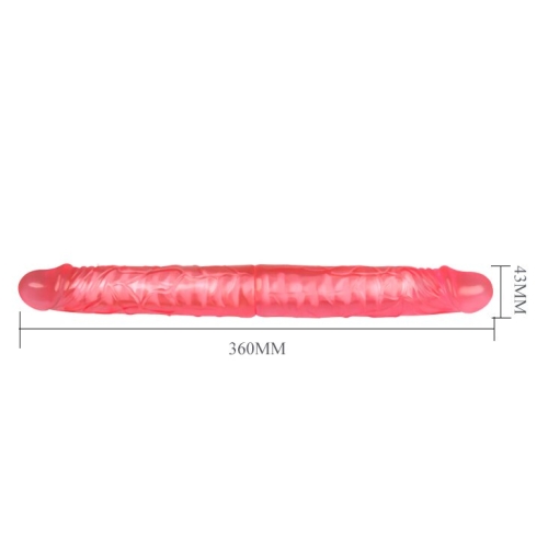 Подвійний фалоімітатор Double Dong BW-010011G - 6