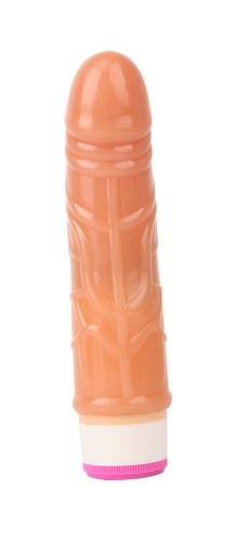 Рельєфний вібратор тілесного кольору CHISA Basic Luv Theory Stud Rod - 2