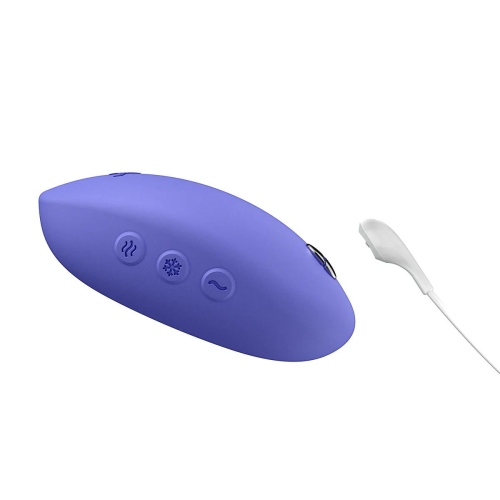 Вібратор для стимуляції клітора із підігрівом синій We-Vibe Temp Lavender Blue - 6