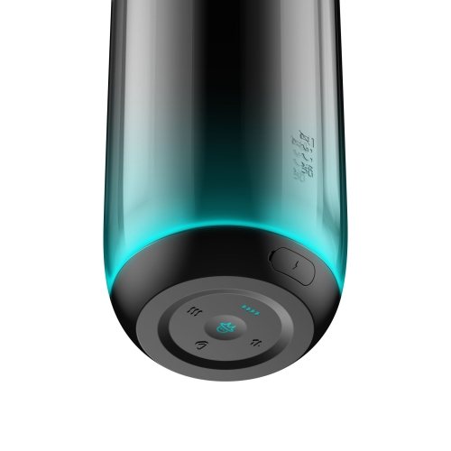 Автоматический смарт-мастурбатор с пульсацией и подогревом черный Kaotik Labs The Cocoon режим edging подогрев до 42 °C - 6
