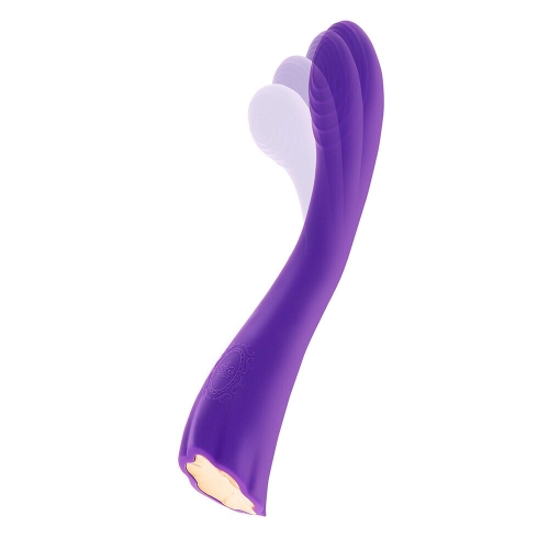 Вибратор для точки G фиолетового цвета Toy joy Dahlia G Spot vibrator - 3