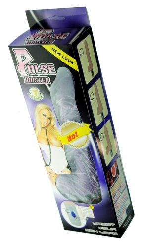 Вібратор фіолетовий Lybaile Pulse Master - 3
