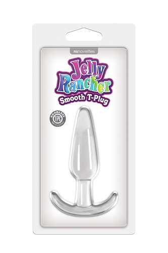 Анальний плаг прозорого кольору NS Novelties Jelly Rancher - 2