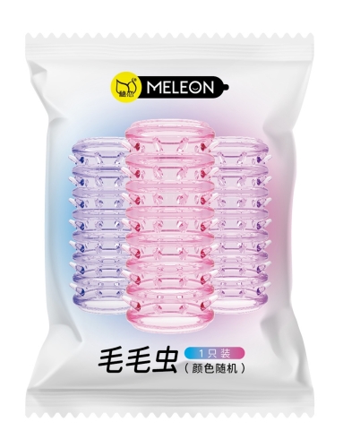 Стимулирующая насадка случайного цвета Meleon - Caterpillar Delay Sleeve (Assorted Colors) - 1