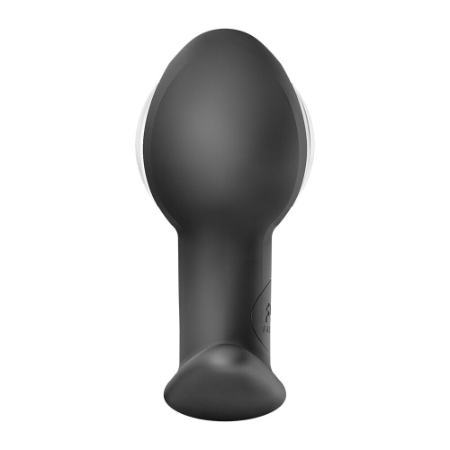 Анальная пробка с подвижным шариком внутри черная Fun Factory B BALLS UNO - 3