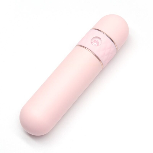 Вакуумный клиторальный стимулятор розового цвета KissToy ISLA - 5