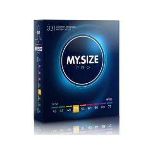 MY SIZE PRO презервативи 53 мм 3 штуки Май Сайз про Латексні