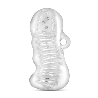 Мастурбатор для члена прозрачный с ручкой M FOR MEN HAND TOOL CLEAR