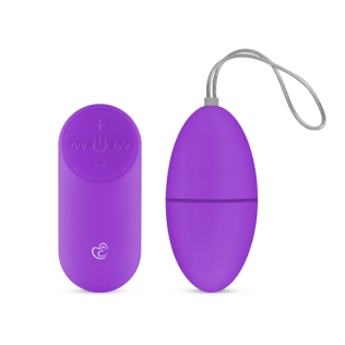 Виброяйцо вагинальное с дистанционным пультом управления фиолетового цвета EasyToys