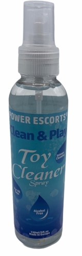 Спрей для очищення інтимних товарів Power Escorts Toy Cleaner 150 мл - 1
