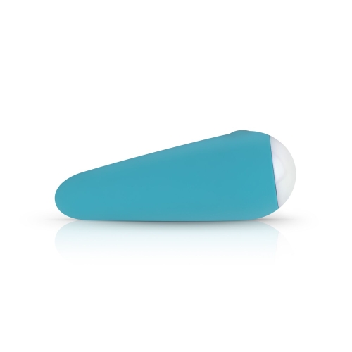 Клиториальный вибратор силиконовый голубого цвета Cala Azul Julia I Massager - 3