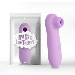 Вакуумний кліторальний стимулятор фіолетового кольору Chisa Irresistible Big