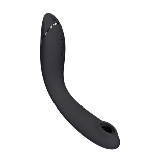 Вібратор для точки G з вакуумною стимуляцією зеленого кольору Womanizer OG Dark Grey