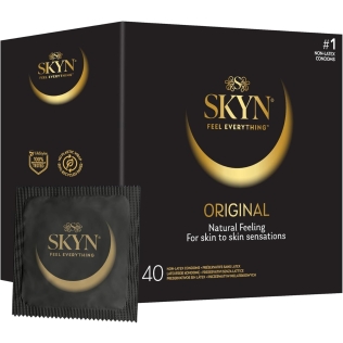Презервативи класичні безлатексні із поліізопрену SKYN Original 40 штук