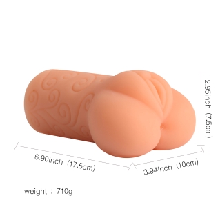Мастурбатор кицька з кібершкіри QIANMU Pussy L XS-MA60004