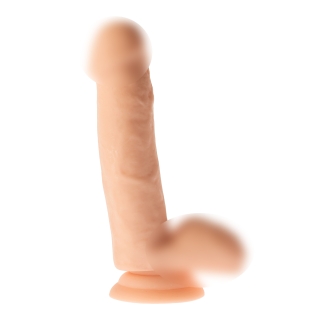 Фалоімітатор реалістичний на присоску бежевий Mr. DIXX REAL RYAN 7.1INCH DILDO