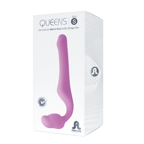 Страпон безременной S лилового цвета Adrien Lastic Queens - 4