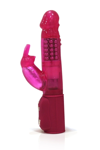 Вібратор зі стимуляцією клітора Рожевий Dorcel Marc Orgasmic Rabbit - 1 Вібратор зі стимуляцією клітора Рожевий Dorcel Marc Orgasmic Rabbit - 1