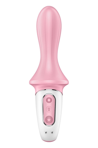 Анальный вибратор розового цвета Satisfyer Air Pump Booty 5+ - 7