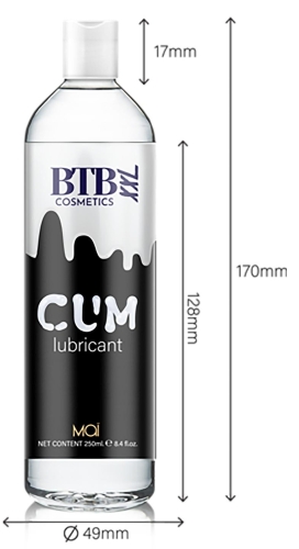 Веганський лубрикант на гібридній основі Mai BTB 250 мл - 3