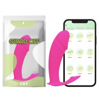 Смарт массажер простаты с вибрацией Min Warrior Anal Plug App Version розового цвета