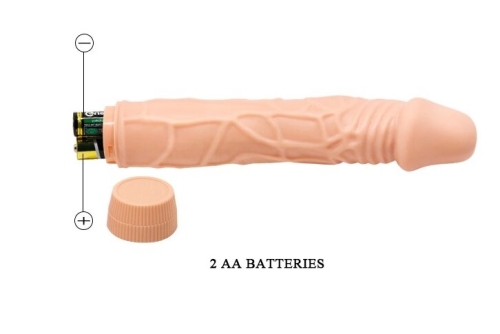 Вібратор реалістик тілесний BARBARA BOB DILDO VIBRATOR - 7