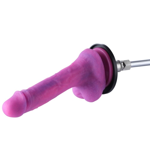 Адаптер на присоску для секс машин чорного кольору Hismith Suction cup adapter klicLok - 3