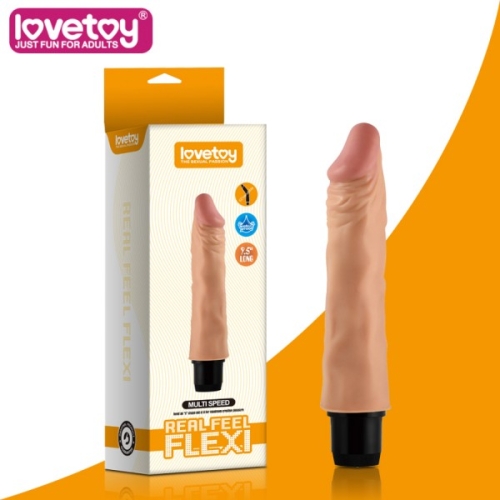 Вібратор гнучкий тілесний з водонепроникного силікону Lovetoy - 2