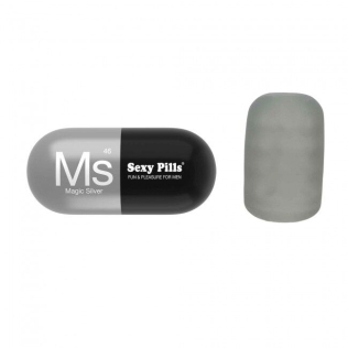 Мастурбатор пігулка для пеніса Love To Love SEXY PILLS MAGIC SILVER
