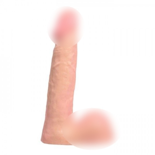 Реалістичний фалломітатор Doc Johnson 8 dong flesh тілесний - 1