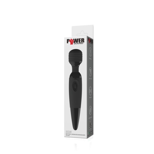 Вибромассажер микрофон для интимных мест чёрный Pretty Love Power Wand BW-055009 - 10