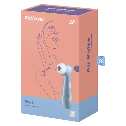 Вакуумный стимулятор Satisfyer Pro 2 Blue - 9