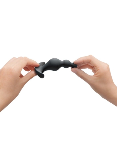 Анальна ялинка чорна Dorcel TRAINING BEADS розмір S - 4
