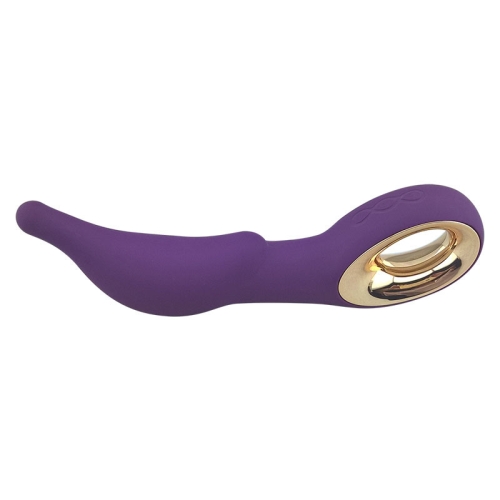 Вібратор водонепроникний з силікону Lealso-Dolphin Purple - 4