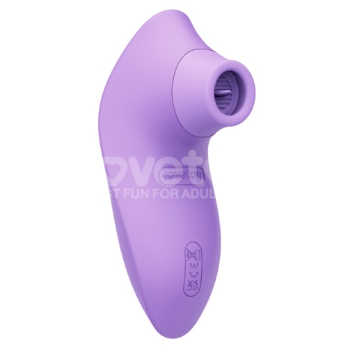 Клиторальный вакуумный стимулятор сиреневый Lovetoy Flicker Rechargeable Clitoral Stimulator - 3