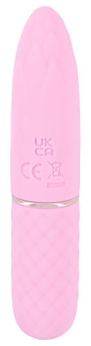 Вибропуля с заостренным кончиком для клитора розового цвета Soft Silicone Cuties - 4