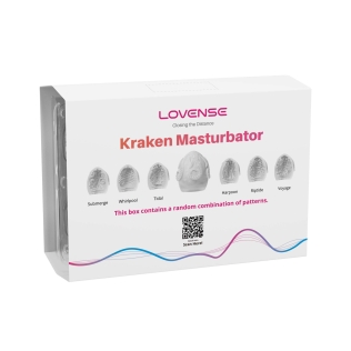 Набор мастурбаторов яиц для члена белого цвета Lovense Kraken masturbator egg box