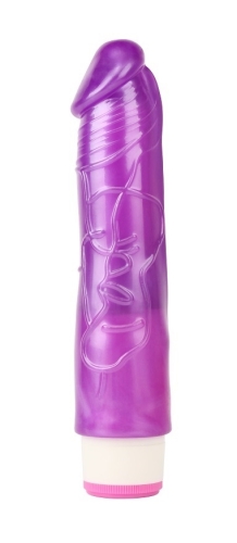 Вібратор реалістичний фіолетовий CHISA Basic Luv Theory Sexy Whopper - 2
