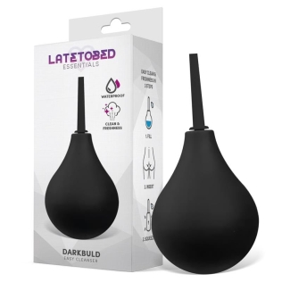 Анальный душ черный Latetobed Darkbuld Easy Cleanser