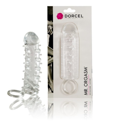 Насадка на член удлиняющая закрытая прозрачная Marc Dorcel Mr Orgasm - 4