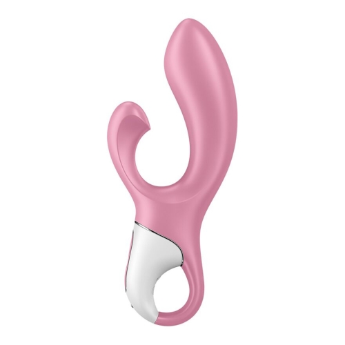 Вібратор кролик для стимуляції точки G надувний рожевий Satisfyer Air Pump Bunny 2 - 2