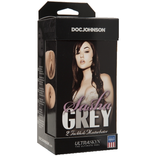 Мастурбатор Doc Johnson Sasha Grey Ultraskyn 2 Fuckhole кицька і попка Саші Грей Док Джонсон - 3