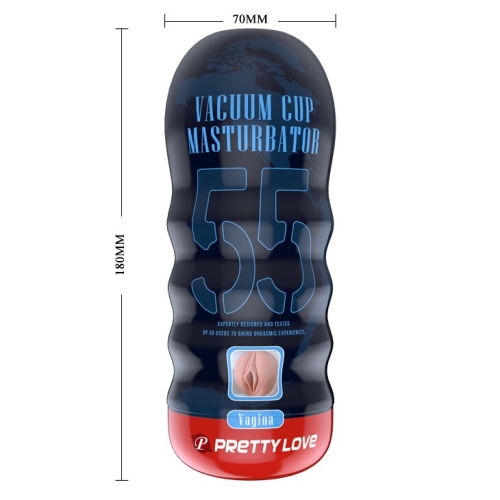 Вагина-мастурбатор PRETTY LOVE VACUUM CUP BM-00900T58 - 9