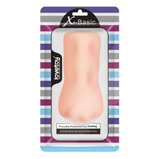 Мастурбатор Вагіна для чоловіків тілесного кольору Lovetoy X-Basic Pocket