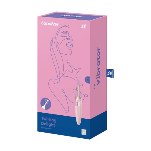 Вибратор для клитора Satisfyre Twirling Delight Rose - 6