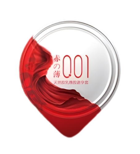 Ультратонкие презервативы с гиалуроновой смазкой и термоэффектом OLO Red &amp;amp; Silver 10 штук - 2